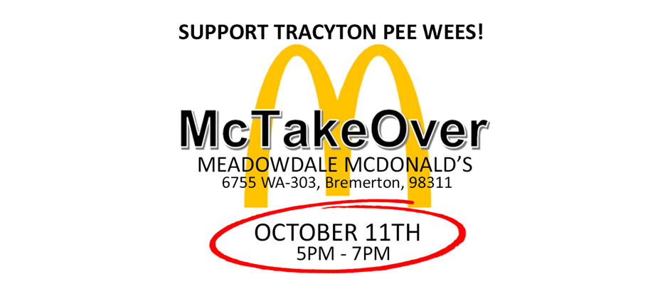 MCTAKEOVER FUNDRAISER - 10.11
