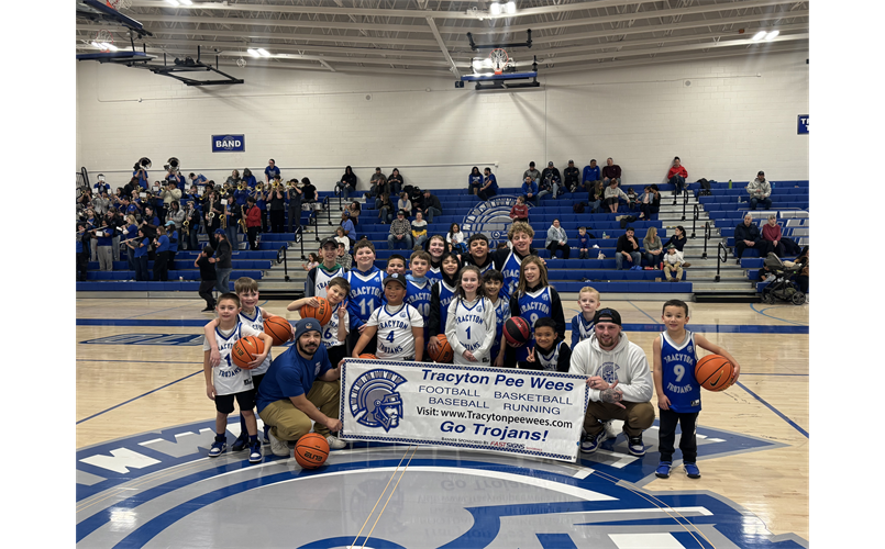 Boys Basketball Pee Wee night 2025 