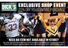DICK'S Sporting Goods Discount Weekend